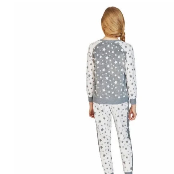 BCBG Girls Star Fleeced Sleep Set XS (5/6) - Picture 2 of 6